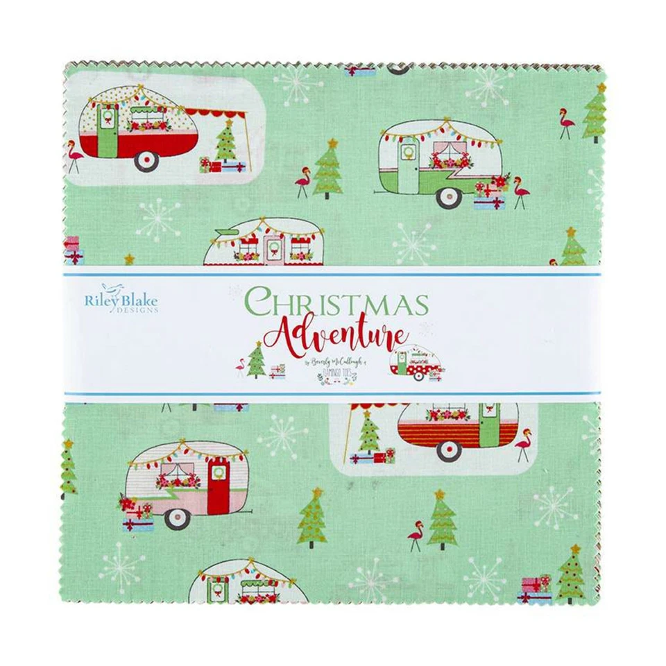 Christmas Adventure 10" Stacker by Beverly McCullough for Riley Blake Designs