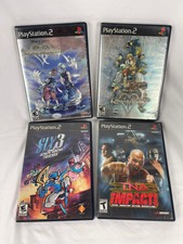 PS2 Games (Lot Of 4) - Kingdom Hearts x2, TNA Impact, SLY 3 - AS-IS