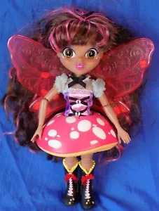 Muñeca Fidgie Friends FAIRY GARDEN 10" con falda de espuma lenta alas llenas de brillo - Imagen 1 de 7