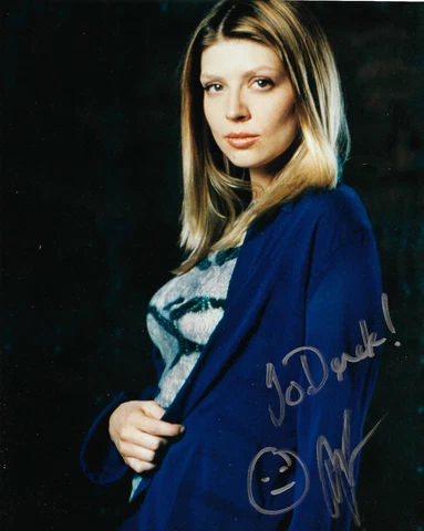 AMBER BENSON as Tara Maclay - Buffy genuine Signed autograph COA 10" by 8" V Cover