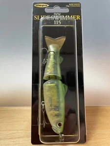 deps new slide swimmer 115 #13 Green back swimbait glidebait fishing lure Unused - Picture 1 of 10