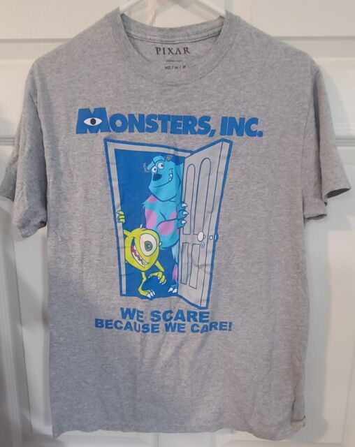  Disney and PIXAR's Monsters, Inc. Video Game Scare Squad  Premium T-Shirt : Clothing, Shoes & Jewelry