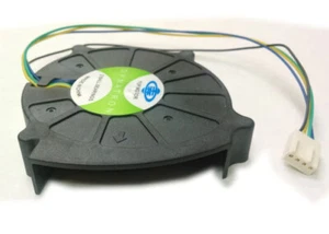 TopMotor 80mm x 15mm Ball Bearing PWM Blower (DB128015BU-PWMG) -Plastic Cover - Picture 1 of 3