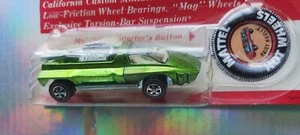 1971~REDLINE~BLISTER~BP~HAIRY HAULER~HOT WHEELS~ORIGINAL~APPLE GRN.~COLLECTIBLE - Picture 1 of 10