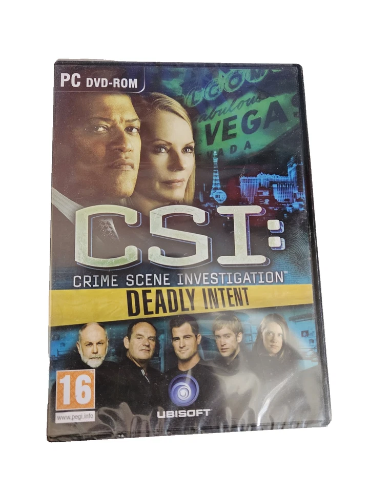 CSI: Crime Scene Investigation - Deadly Intent PC DVD-ROM PC game NEW & SEALED - Image 1 of 2