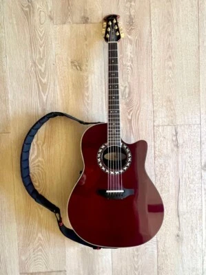 Ovation Legend LX 1777 Wine Red Guitar + Premium Accessories – Pro Bundle - Image 1 of 4