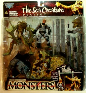 McFarlane Toys THE SEA CREATURE PLAYSET Monsters Series 2 1998 SEALED - Picture 1 of 10