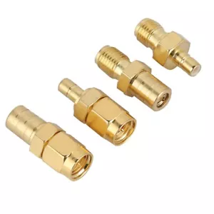 Juego de 4 unidades SMA DAB + antena SMA HF adaptador kits de enchufe SMB NUEVO - Imagen 1 de 9