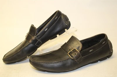 PRADA Mens US 6.5 UK 5.5 Patina Leather Driving Loafers Italy Made Shoes - Image 1 of 4