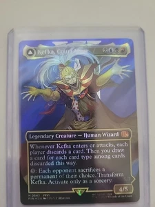 Kefka, Court Mage (0543) (Borderless) (Surge Foil) Final Fantasy Foil - Picture 1 of 1