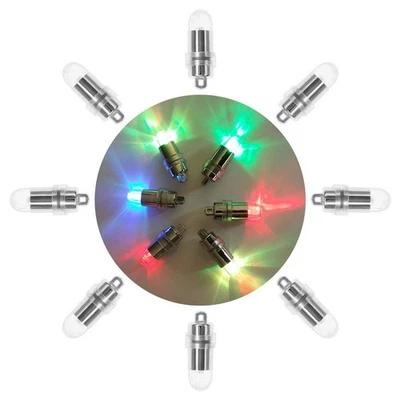 SumDirect 50Pcs Color Changing Led Mini Lights, Waterproof Submersible Flashi... Foto 1 de 4