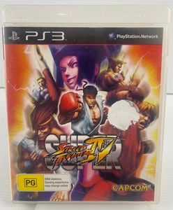 Super Street Fighter 4 - Playstation 3 (PS3) Complete With Manual - Picture 1 of 6