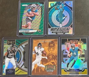 2023-24 Panini Football Jacksonville Jaguars 5 Card Rookie Insert/Parallel Lot - Picture 1 of 2