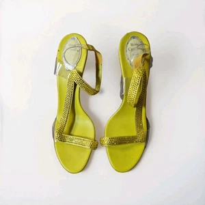 Renee Caovilla Glass Heels Womens Size UK 8 EU 42 - Picture 1 of 13