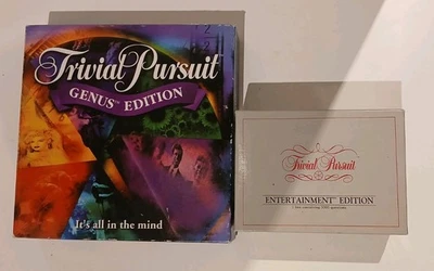 Trivial Pursuit Board Game - Genus Edition + Entertainment Questions Pack - Image 1 of 4