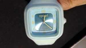 RIPCURL COSMIC SILICONE WATCH Girls Waterproof Surf Watch - A2550G Light Aqua - Picture 1 of 13
