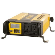 DeWALT DXAEPI1000 1000W 3.1Amp USB Port Car Converter with LCD Display