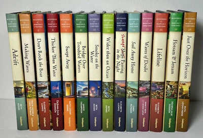 Lot of 14 Cozy Mysteries of Martha's Vineyard Series HC Guideposts Books  - Image 1 of 4