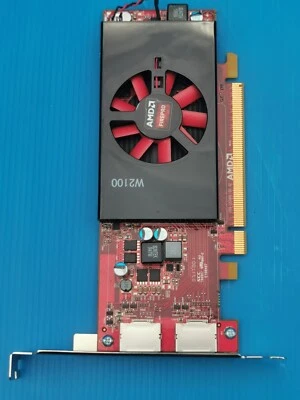AMD FirePro W2100 2GB GDDR3 Graphic Card - Image 1 of 4
