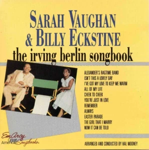 SARAH VAUGHAN & BILLY ECKSTINE CD 1984 IRVING BERLIN SONGBOOK ex condition - Picture 1 of 2