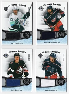 2022-23 Ultimate Collection Ultimate Rookies Jersey #/799 #/599 Pick From List - Picture 1 of 38