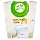 3 x AIRWICK CANDLE 105G COTTON LINEN