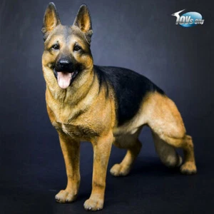 Mr.Z 1/6 Deutscher Schäferhund Figur Tier Resin Simulation Spielzeug 2 Farben Spielzeug - Bild 1 von 11