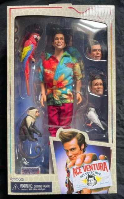 NECA Ace Ventura: Pet Detective 8in. Clothed Action Figure