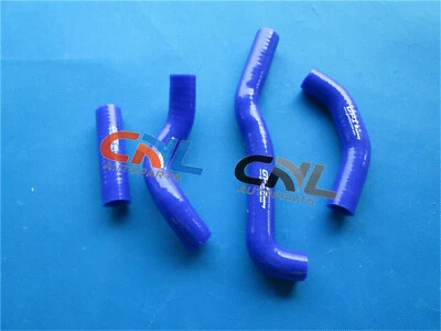 For KAWASAKI KX250 KX 250 1988 1989 88 89 Radiator silicone hose BLUE brand new - Image 1 of 4
