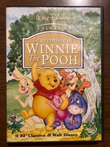 DVD LE AVVENTURE DI WINNIE THE POOH DISNEY I CLASSICI CARTONE ANIMATO PICCOLI - Picture 1 of 2