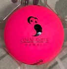1 Collectible Coral Creek Golf Course(HI) Logo Ball Mint Pink Callaway Supersoft
