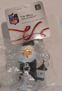 NFL Tin Santa Bell Ornamento Deportes Coleccionistas Serie - Imagen 1 de 1