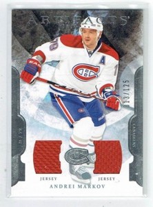 11-12 UD Upper Deck Artifacts  Andrei Markov  /125  Dual Jerseys