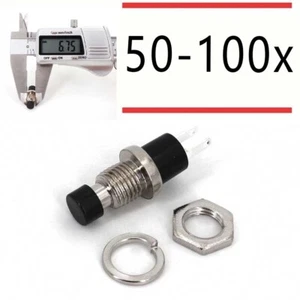 50/100pcs PBS-110 2Pin Momentary Normally Open 7mm Reset Push Button Switch - Picture 1 of 7
