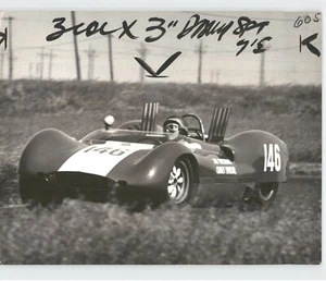Foto de prensa del piloto Dave Ridenour en Genie-Comet @ Vacaville Race 1964 - Imagen 1 de 2