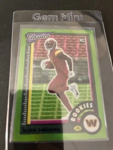 BRIAN ROBINSON 2022 CLÁSICOS TRIBUTOS ATEMPORALES PREMIUM VERDE PRIZM! RC! #/20! - Imagen 1 de 4