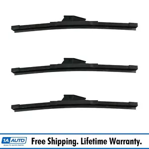Trico Ice Windshield Wiper Blade Front & Rear 3pc Set - Picture 1 of 4