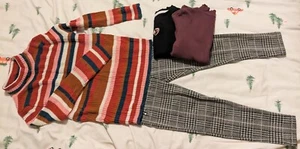 Maglione pantaloni maglione pantaloni T-shirt 6-7 anni - Foto 1 di 5