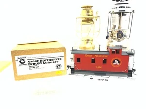 378 Oriental Limited Great Northern 25' Braced Caboose X632 Brass O Scale 2 Rail - Picture 1 of 10