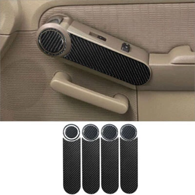 12Pcs Carbon Fiber Interior Door Panel Cover Trim For Ford Explorer 2008-2010 - Imagem 1 de 4