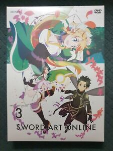 Sword Art Online Volume Vol 3 DVD Aniplex Anime series SAO BRAND NEW!!!