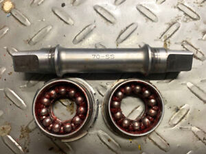Campagnolo  Record  Bottom Bracket - Italian threads -111.5mm spindle end-to-end
