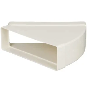 15 X Ventilación Domus Canal Plano 45 Grados Curva. 204mm x 60mm. Nº de pieza 555. - Imagen 1 de 5