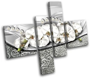 Modern Floral Abstract MULTI LONA pared arte Foto impresion - Imagen 1 de 1