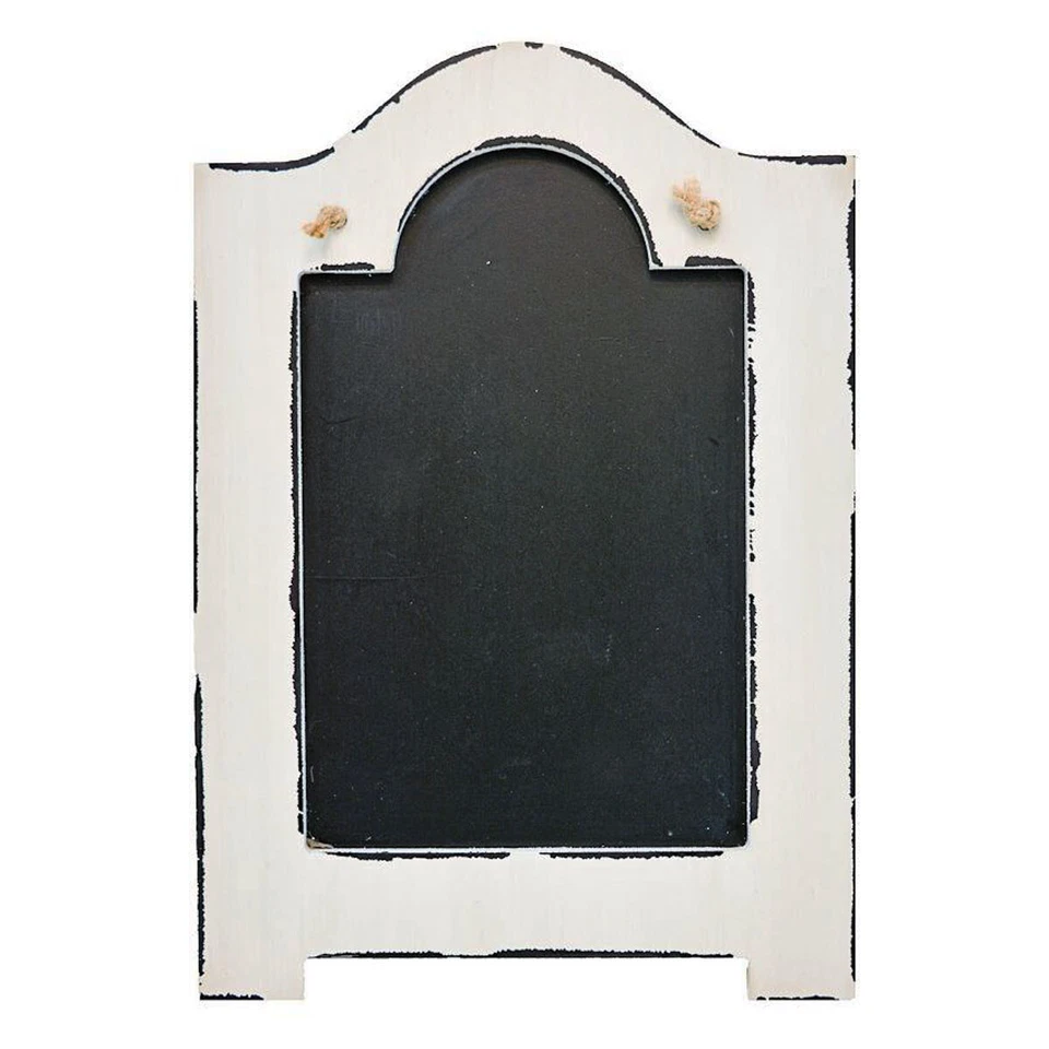 Hanging Wood Chalkboard Sign 11" x 7.5" Display Board for Wedding, Home, Cafe - Image 1 of 1