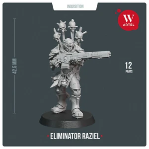 Dark Angels Inquisitor unruhiger Jäger Eliminator Raziel Artel mit Inquisition - Bild 1 von 9