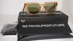 Nuevas gafas de sol RETROSUPERFUTURE Serio verde cola S5R 49 24 145 - Imagen 1 de 10