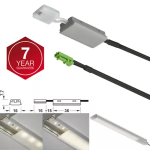 Hafele LED Dimmer Switch For Loox LED Flexible Strip Lights in Aluminium Profile - Picture 1 of 6