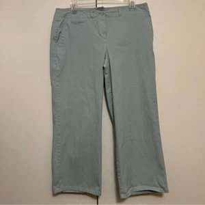 Talbots Signature schmale Chinohose - hellblau, Größe 12 - Bild 1 von 5