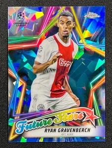 2021-22 Topps Chrome UCL Sapphire Edition Ryan Gravenberch Future Stars #FS-1 - Picture 1 of 2